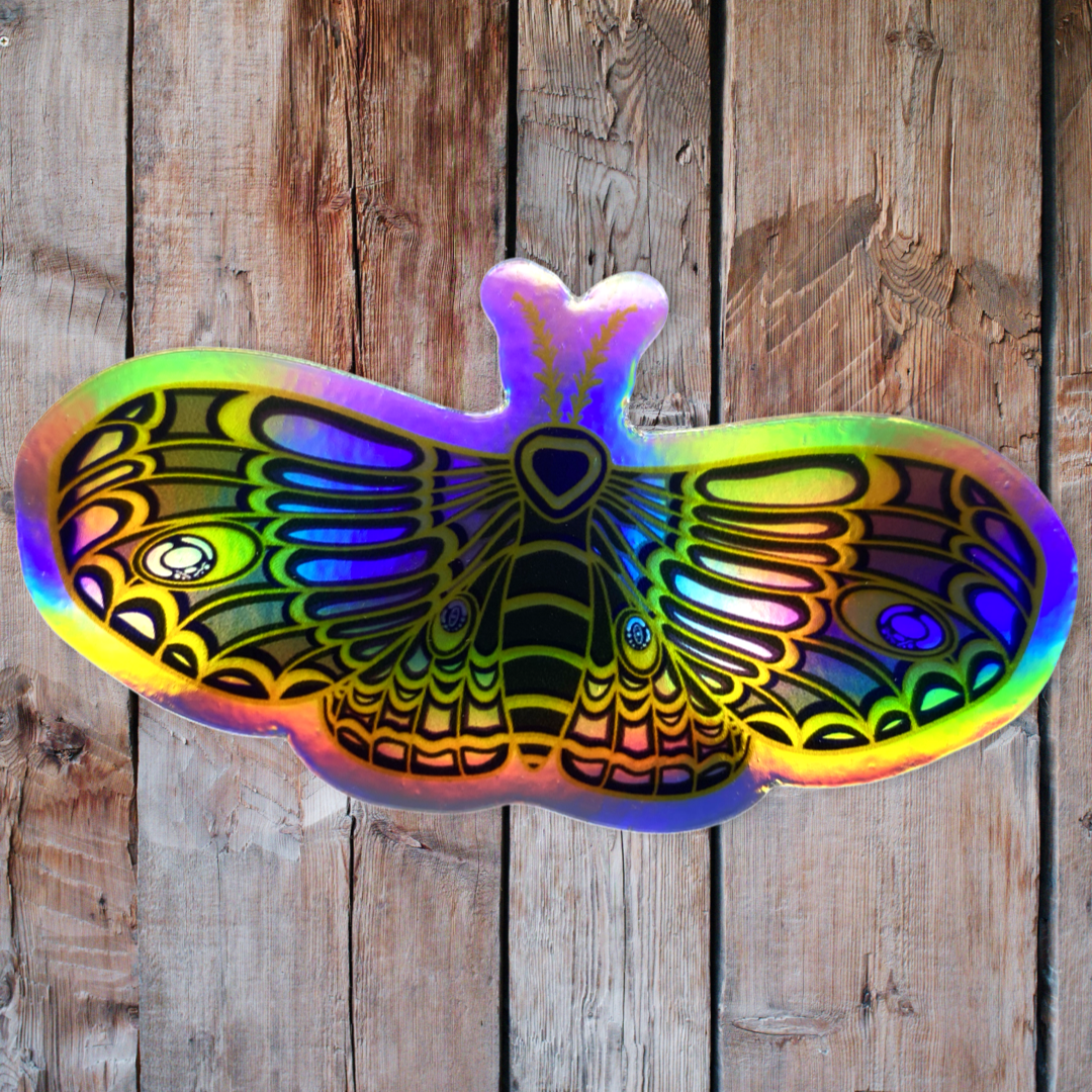 Celestial Moth Sticker