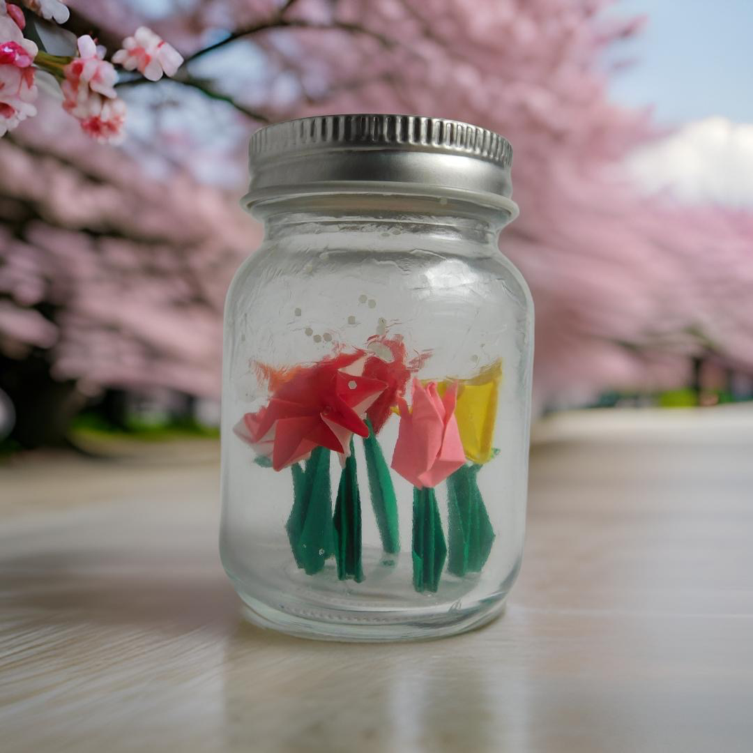 Pocket Garden- Origami Terrarium