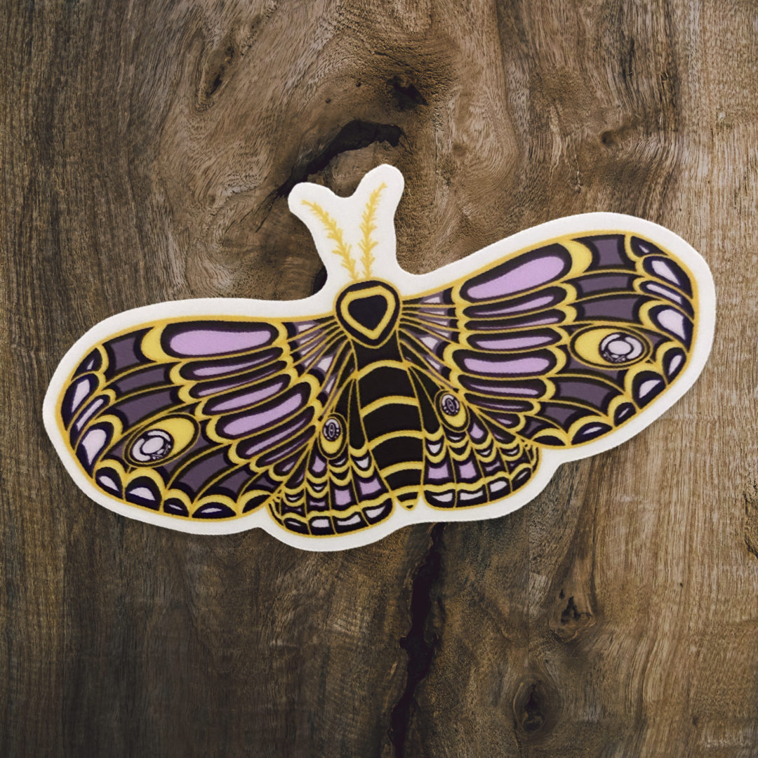 Celestial Moth Sticker