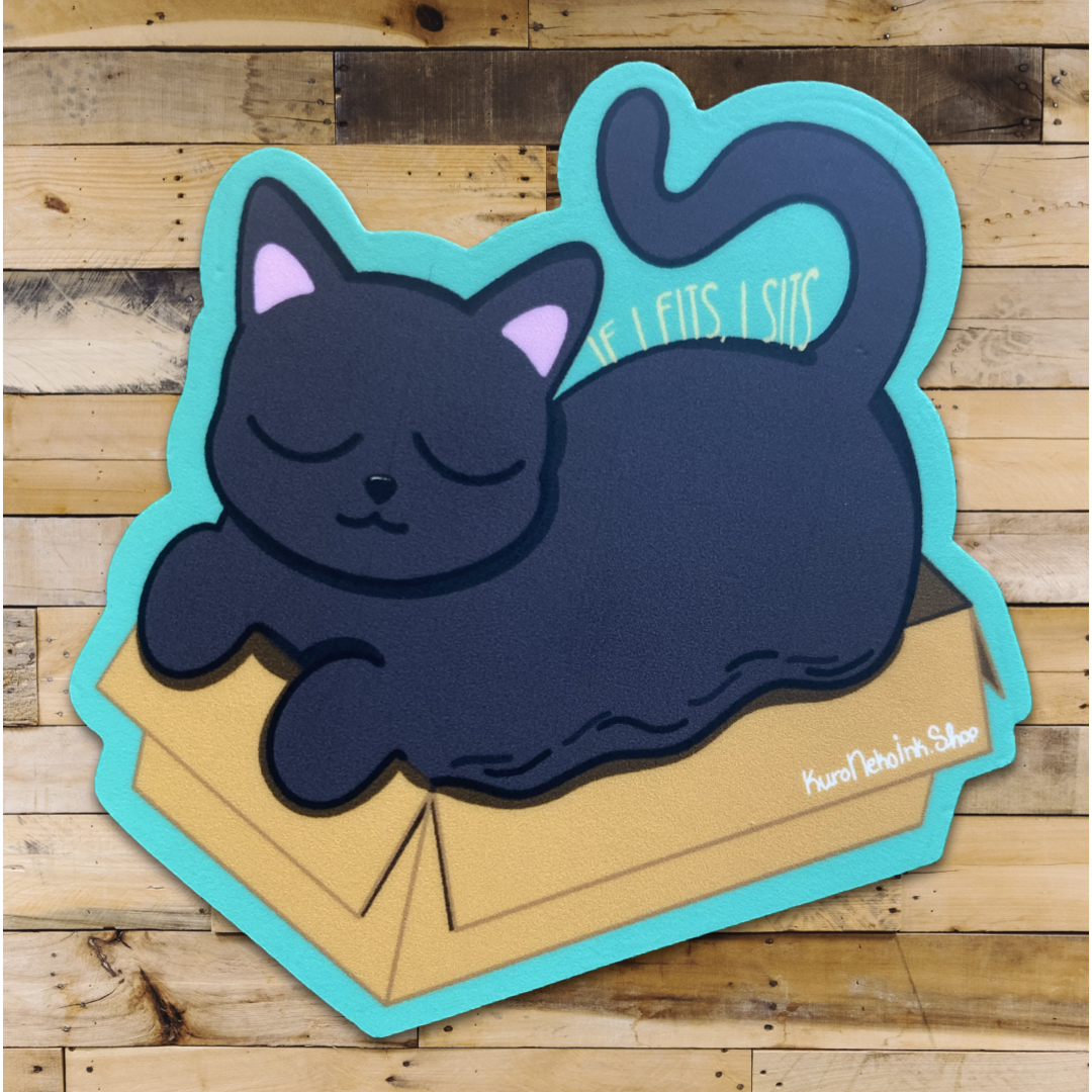 If I Fits, I Sits Sticker