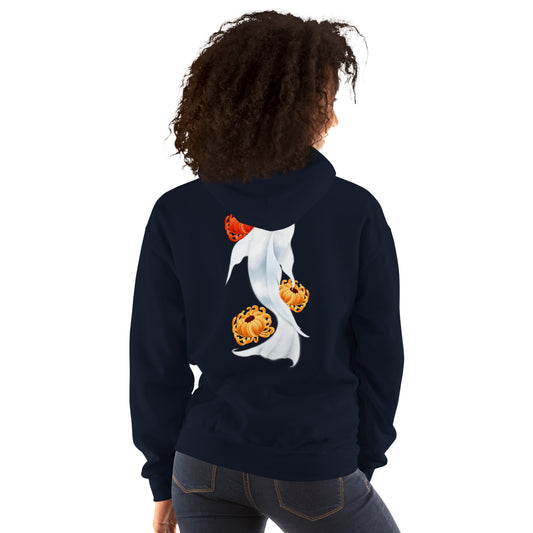 Ghost Koi Hoodie – Ethereal Japanese Koi & Chrysanthemum Streetwear
